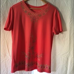 Women’s Blouse in Peach